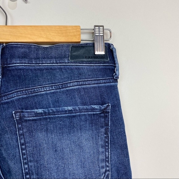 Express Performance Mid Rise Ankle Legging Jeans - Picture 5 of 7